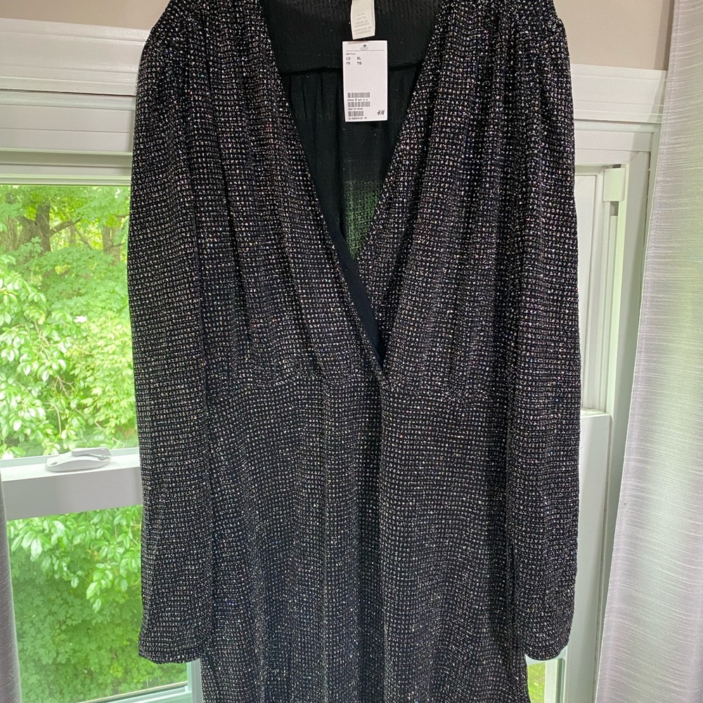 H&M Glitter Bodycon Dress